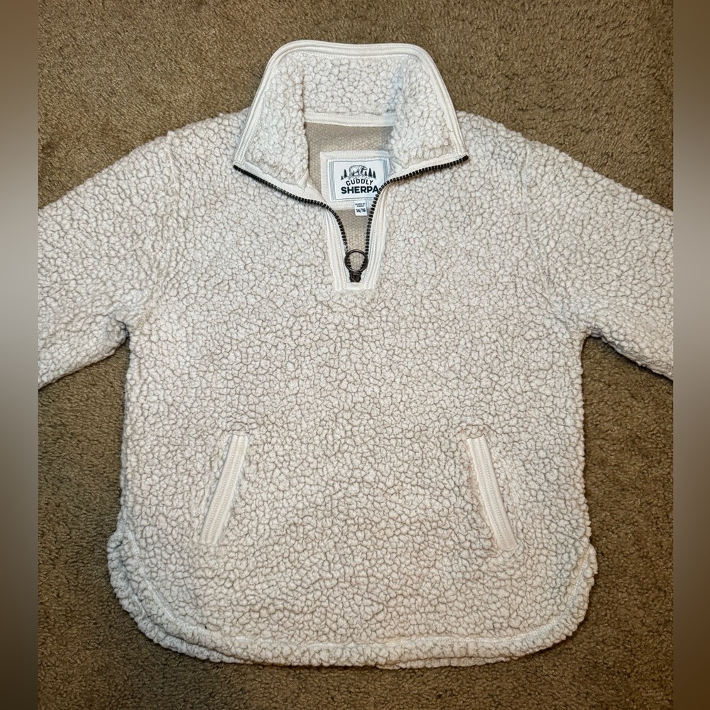Sherpa Pullover - Cream